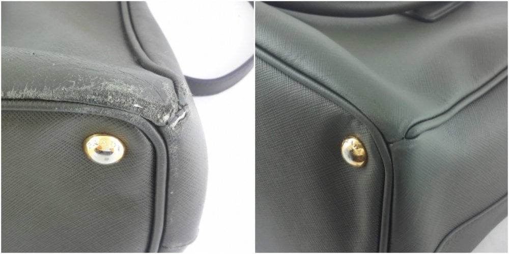 Used Prada Shoulder Bag/Nylon/Checked/Usage/Dirty/Corner Scuff/Inner Tear  Bag