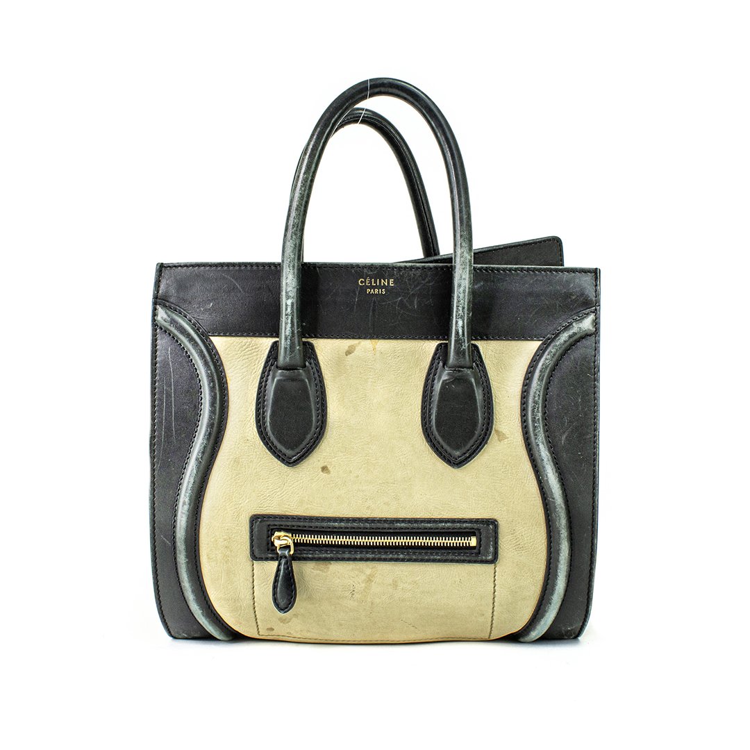 Celine Yellow Leather Nano Luggage Tote Celine | The Luxury Closet