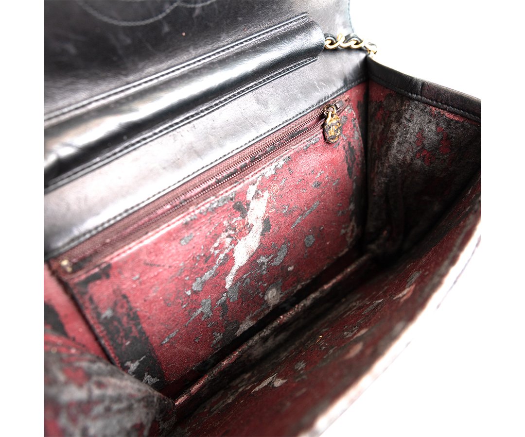 Chanel Interior Lining Repair - The Handbag Spa