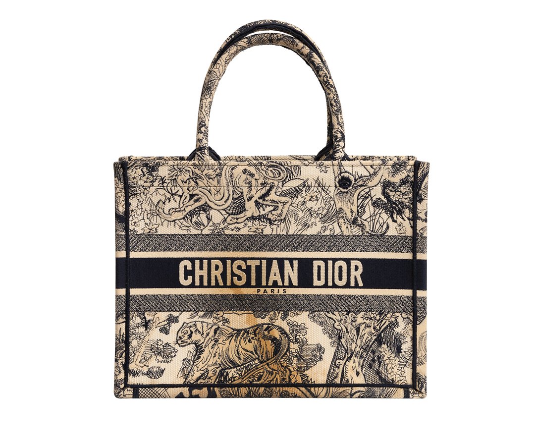 CHRISTIAN DIOR Vintage Trotter Charm Bag Diorissimo Canvas  REAWAKE